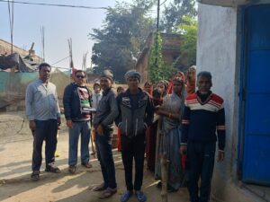 दो माह से खराब जल मीनार को निजी खर्च से किया गया मरम्मत 