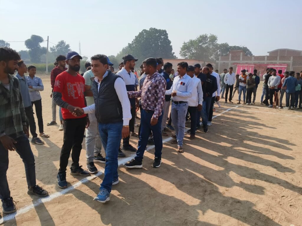 नवयुवक संघ के तत्वधान में क्रिकेट टूर्नामेंट का आयोजन। नवयुवक संघ के तत्वधान में क्रिकेट टूर्नामेंट का आयोजन।