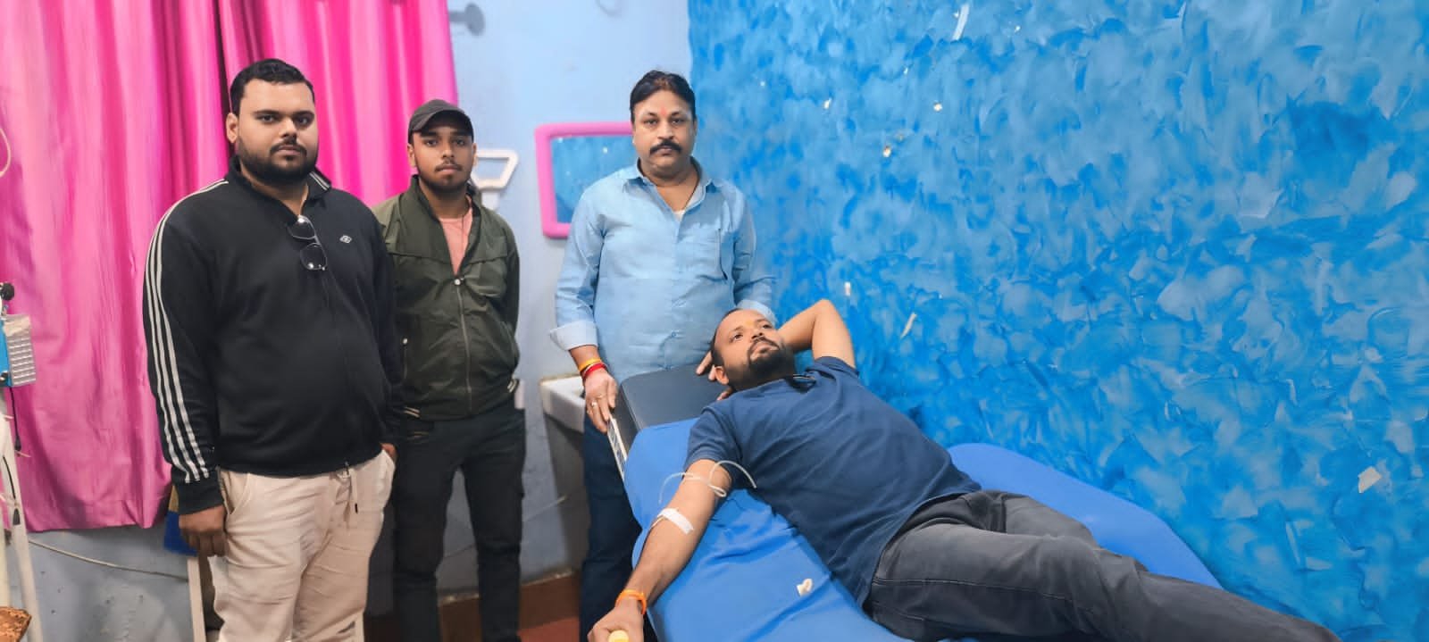 भार्गव सेना ने रक्त दान कर बचाई युवक की जान भार्गव सेना ने रक्त दान कर बचाई युवक की जान
