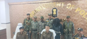 कुख्यात नक्सली चन्द्रदेव सिंह गिरफ्तार,दो एके-47 भी बरामद