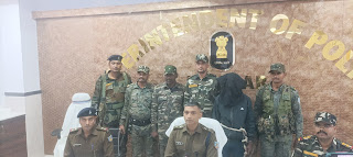 कुख्यात नक्सली चन्द्रदेव सिंह गिरफ्तार,दो एके-47 भी बरामद