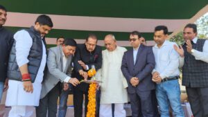 राज्य के वित्त , वाणिज्यकर,योजना एवं विकास व संसदीय कार्य मंत्री ने किसान मेला सह फसल प्रदर्शनी का किया उद्घाटन