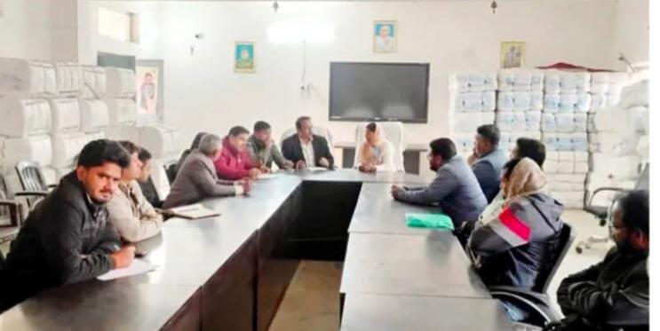 बिशुनपुरा: गणतंत्र दिवस को लेकर पदाधिकारी सह अंचलाधिकारी ने की बैठक