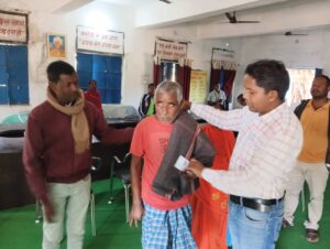 लातेहार:पांडेपुरा के पंचायत भवन में ग्राम सभा का किया गया आयोजन