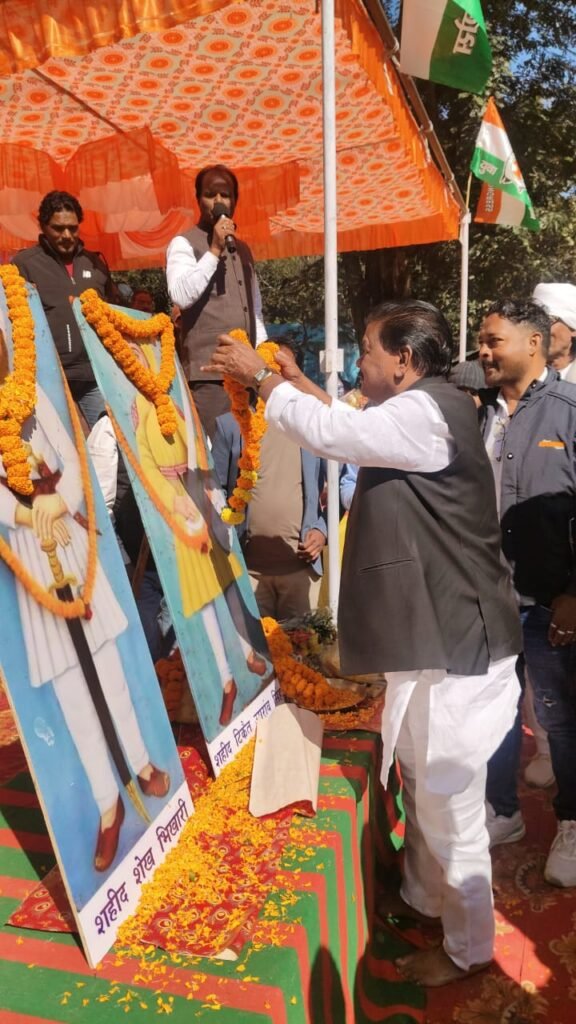अमर शहीद शेख भिखारी का शहादत दिवस हमें उनके संघर्ष और बलिदान को याद करने का एक अवसर प्रदान करता है:कृषि मंत्री  शिल्पी नेहा तिर्की