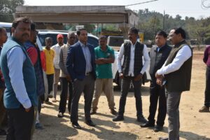 नगर आयुक्त,डीडीसी ने राजकीय आदिवासी विकास महाकुंभ मेला के तैयारियों का लिया जायजा