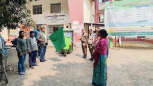 दिन दयाल उपाध्याय ग्रामीण कौशल योजना के तहत आयोजित कार्यक्रम का हरी झंडी दिखा कर किया शुभारंभ