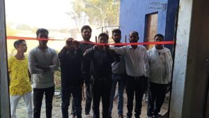 चान्हो के कटैया पतरा के समीप द टाइगर जिम का किया गया उद्घाटन।