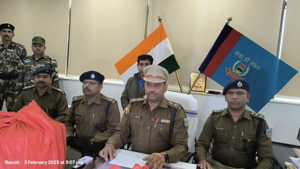 रांची:प्रतिबंधित दवाइयों के कारोबार का भंडाफोड़,एक आरोपी गिरफ्तार रांची:प्रतिबंधित दवाइयों के कारोबार का भंडाफोड़,एक आरोपी गिरफ्तार
