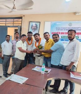 AISMJWA के लातेहार अध्यक्ष बने रूपेश अग्रवाल, महासचिव बने मुबारक आलम