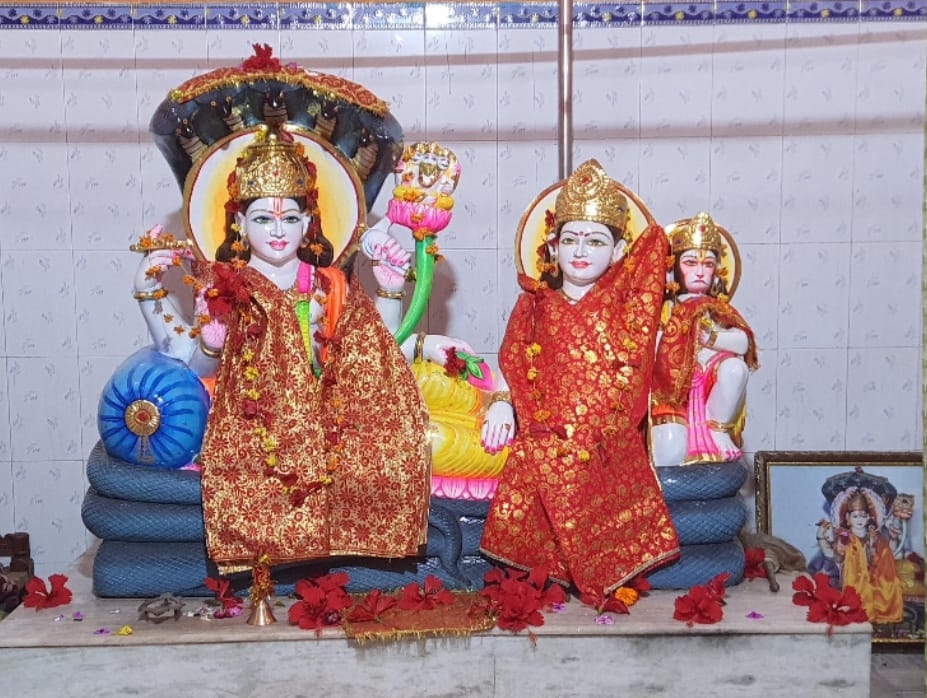 भगवान श्री विष्णु मंदिर वार्षिकोत्सव अखंड कीर्तन के साथ हुआ शुरू, निकाली गई भव्य कलश यात्रा भगवान श्री विष्णु मंदिर वार्षिकोत्सव अखंड कीर्तन के साथ हुआ शुरू, निकाली गई भव्य कलश यात्रा