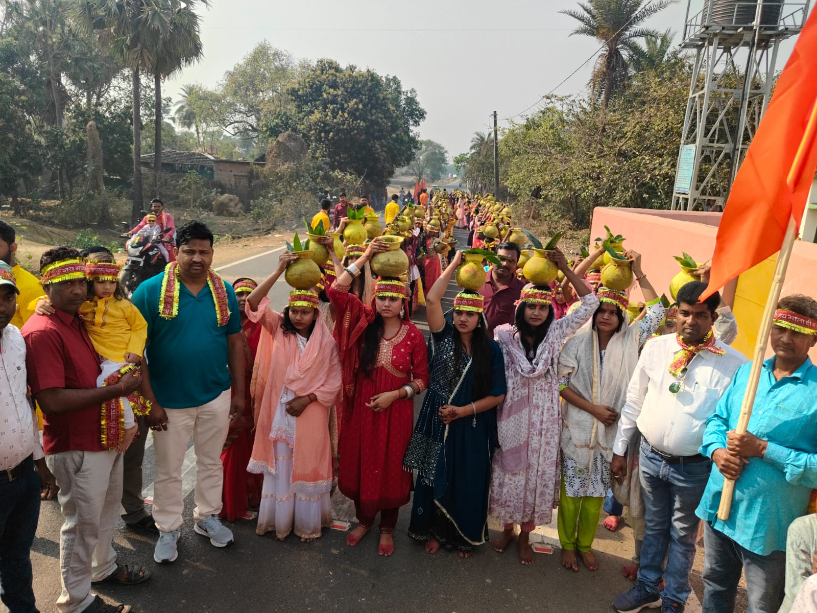 कलशयात्रा के साथ पांच दिवसीय शतचंडी महायज्ञ शुरू
