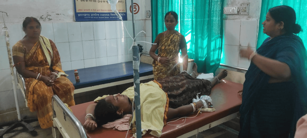 जहरीला पदार्थ खाने से महिला की हालत गंभीर