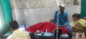 गलती से जहरीली पदार्थ खाने से विवाहिता गंभीर