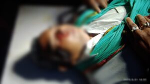 तेज रफ्तार ऑटो की टक्कर से बाइक सवार गंभीर रूप से घायल
