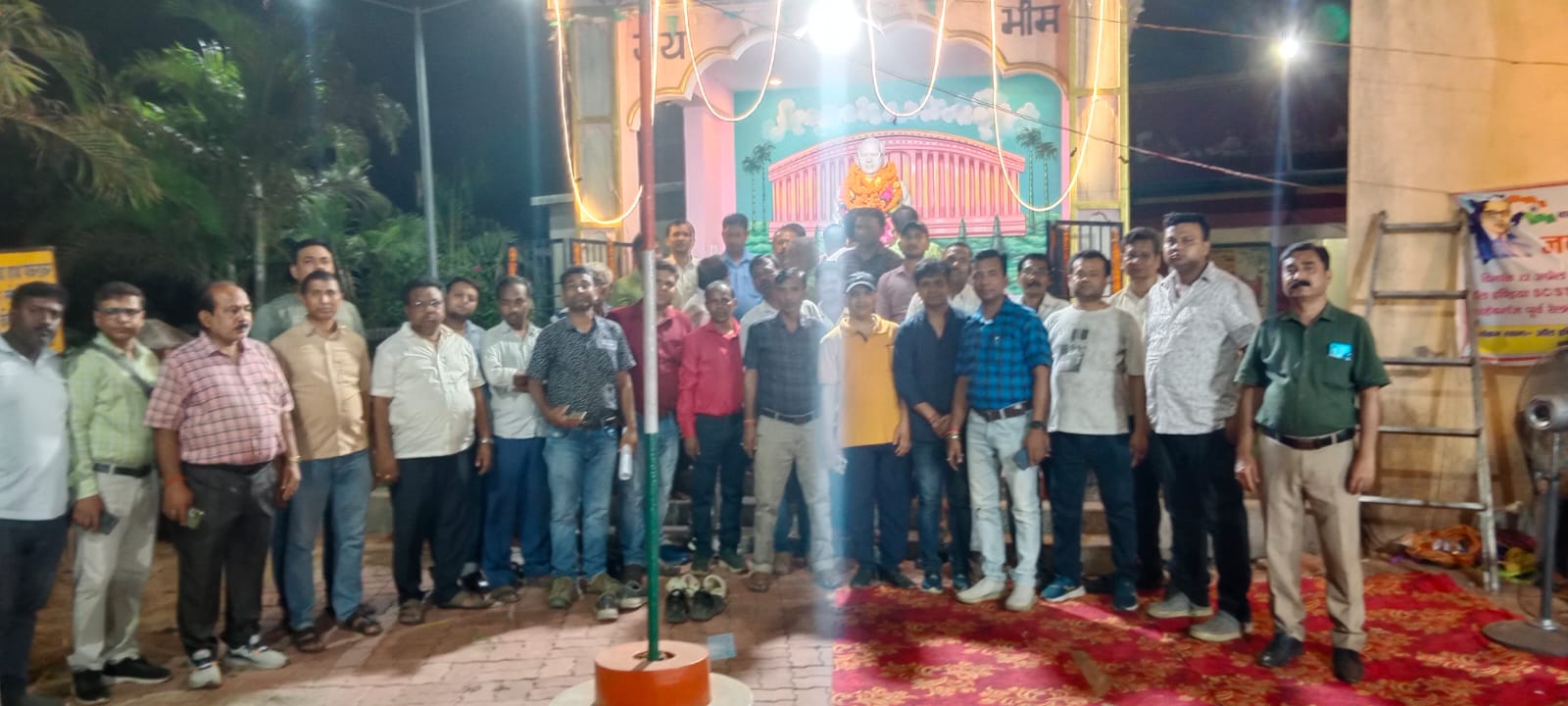 बरहरवा में अंबेडकर पार्क स्थापना सह जयंती मनाई गई
