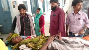 घरेलू विवाद में एक युवक की पिटाई, हालत गंभीर