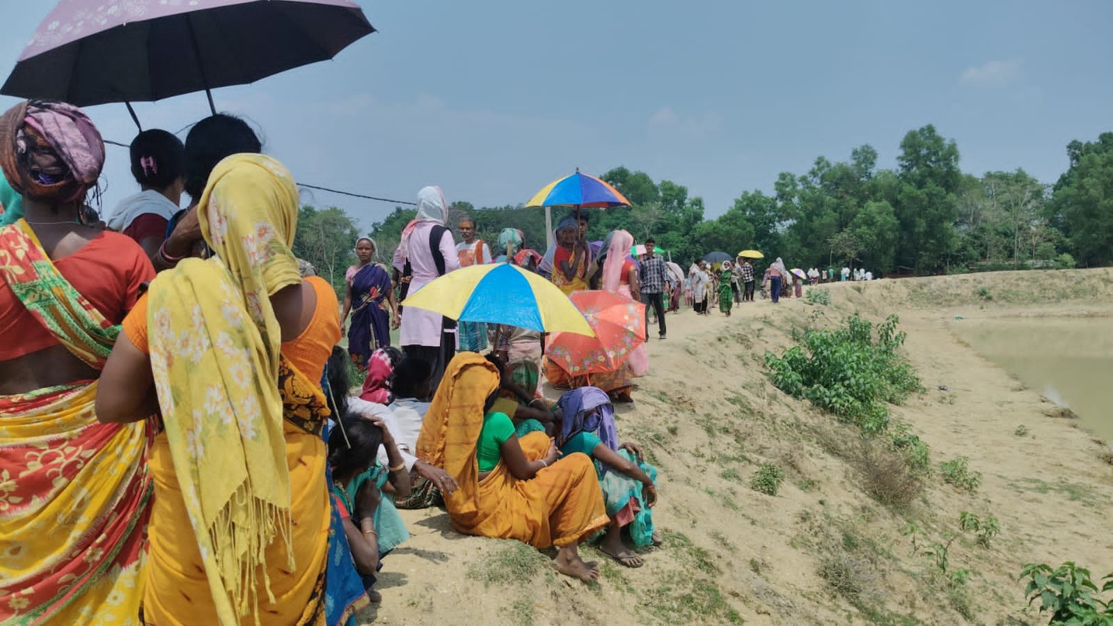तालाब में डूबने से 65 वर्षीय बुजुर्ग की मौत, शव की तलाश में जुटी NDRF टीम