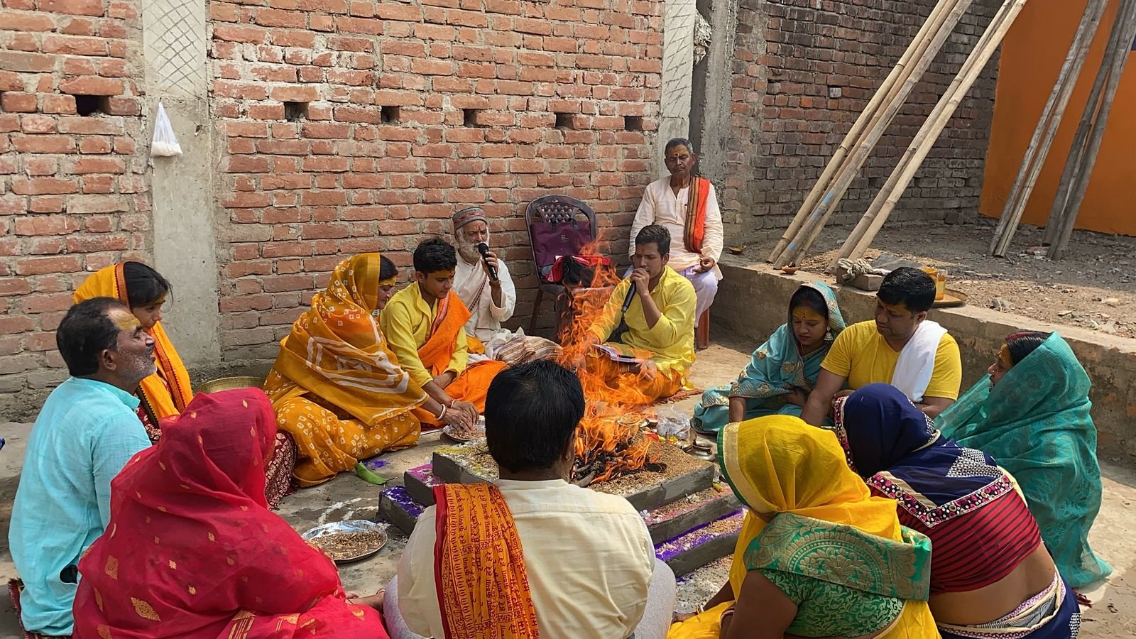 यज्ञ में पूर्णाहुति के साथ वार्षिकोत्सव उत्सव संपन्न