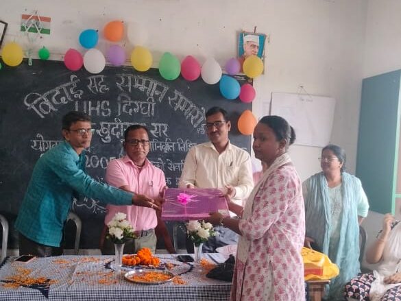 सीआरपी खुदीराम के सेवानिवृत्त होने पर दी गई विदाई सीआरपी खुदीराम के सेवानिवृत्त होने पर दी गई विदाई