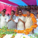 रॉकी कला में जलाशय (पाइप लाइन) योजना का मनिका विधायक ने किया शिलान्यास