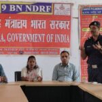 प्राकृतिक आपदा से निपटने के लिए एनडीआरएफ ने लगाया जागरूकता शिविर