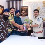 एसएसपी से मिले AISMJWA के पदाधिकारीअवैध धंधों को बंद करवाने और पत्रकारों को सुरक्षा की रखी मांग