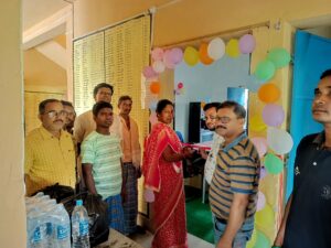 अर्जुनपुर पंचायत भवन में पंचायत सहायक कार्यालय का उद्घाटन