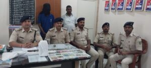 कुल्हाड़ी से महिला की हत्या के आरोपी को पुलिस ने भेजा जेल