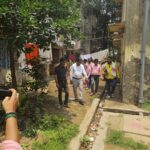 बीडीओ ने सीएचसी का किया औचक निरीक्षण, गंदगी देख लगाई फटकार।