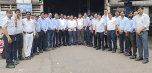 टाटा मोटर्स वर्कर्स यूनियन: प्लांट वन में अध्यक्ष शशि भूषण प्रसाद का हुआ स्वागत