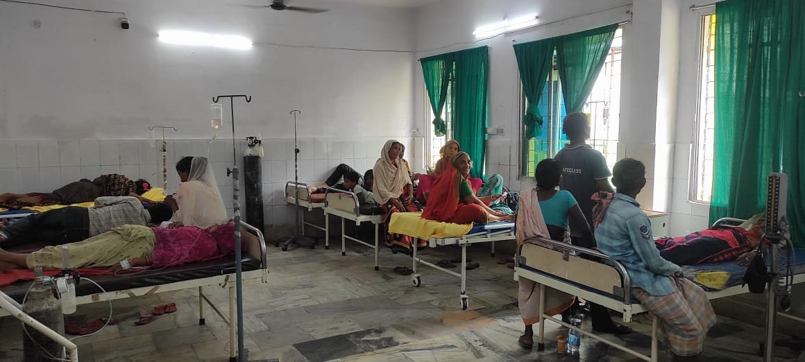 राजमहल में फिर एक बार बढ़ने लगा डायरिया के मरीज,अस्पताल में 4 मरीज भर्ती राजमहल में फिर एक बार बढ़ने लगा डायरिया के मरीज,अस्पताल में 4 मरीज भर्ती