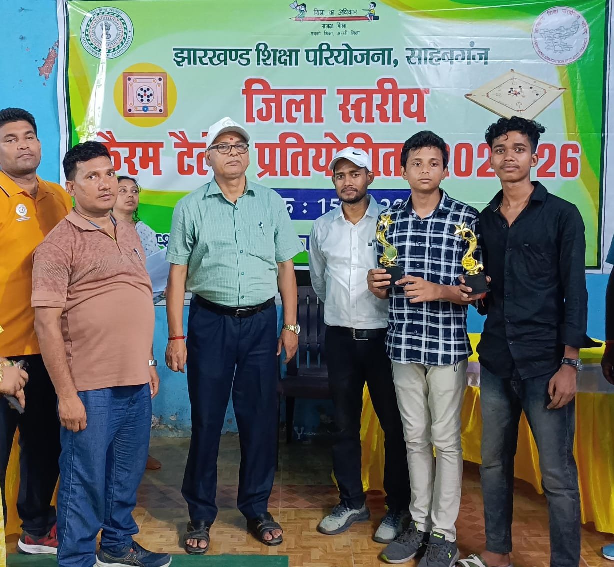 आर के प्लस टू उच्च विद्यालय के छात्र बीरेंद्र कुमार और युवराज का राज्य स्तरीय प्रतियोगिता के लिए हुआ चयन।
