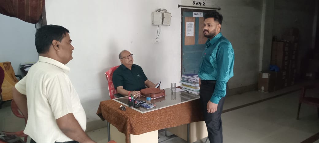 सीएस को जानकारी दिए बिना अस्पताल परिसर में नाले पर बन रहा बायोमेडिकल वेस्ट प्लांट, निर्माण कार्य रोका गया