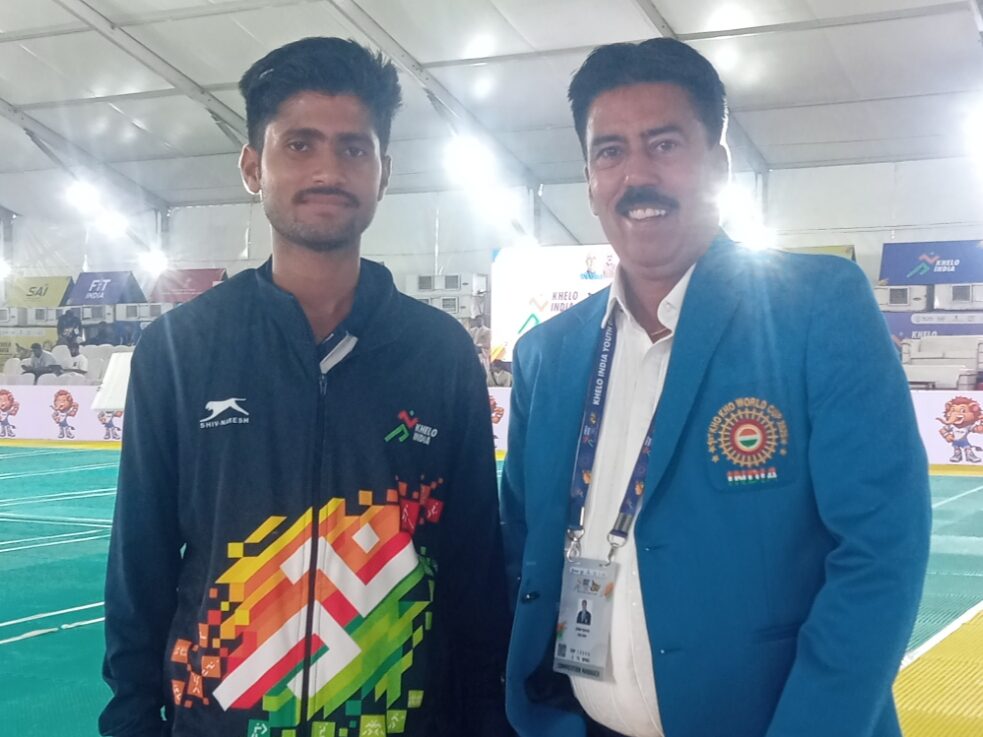 सुमित भाटिया खेलों इंडिया यूथ गेम्स खो - खो कंपीटीशन 2025 मैनेजर बनाएं गए सुमित भाटिया खेलों इंडिया यूथ गेम्स खो - खो कंपीटीशन 2025 मैनेजर बनाएं गए
