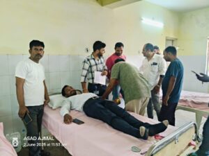 बोरियो सीएचसी में रक्तदान शिविर का आयोजन, 18 लोगों ने किया स्वेच्छा से रक्तदान