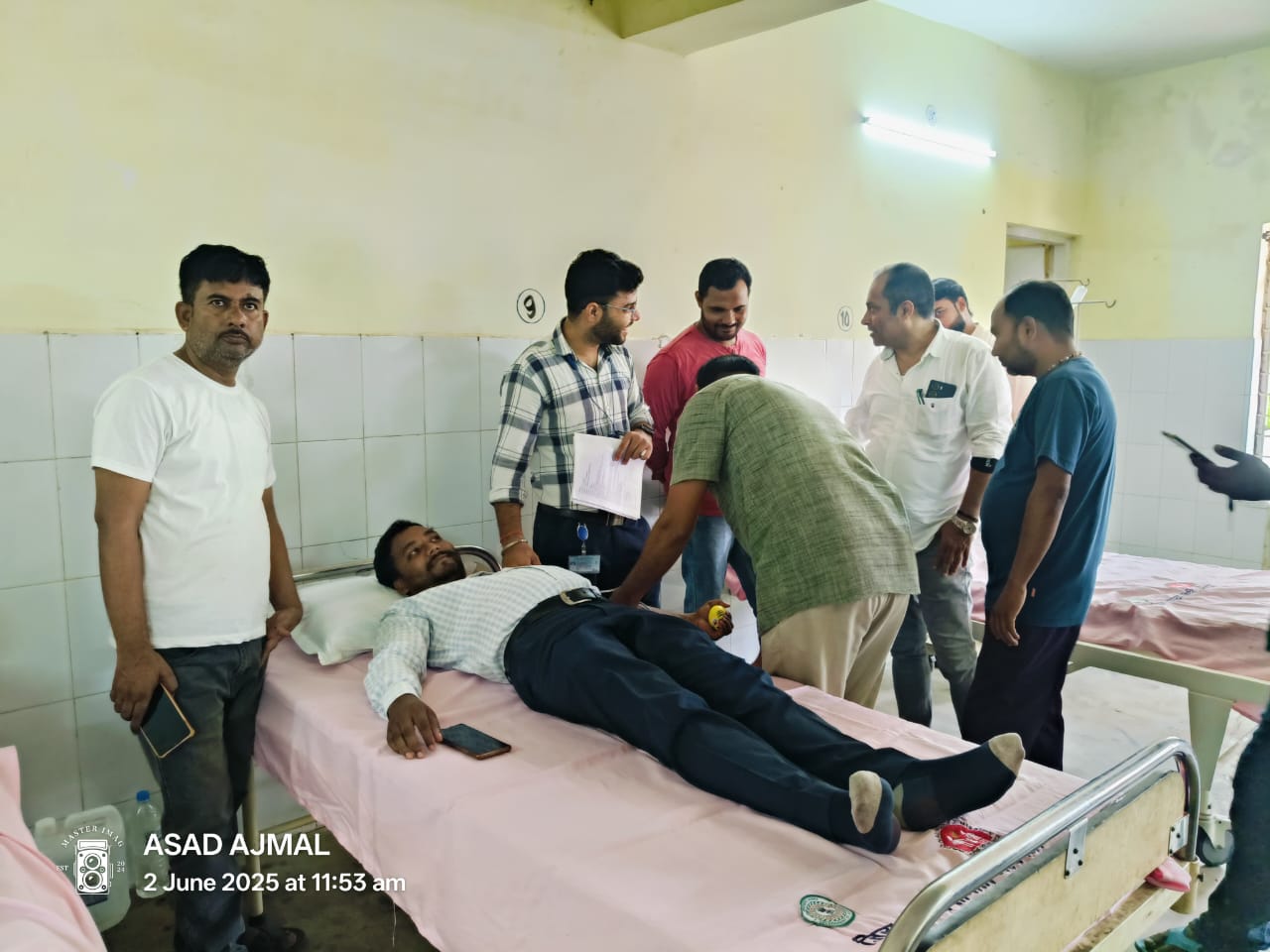 बोरियो सीएचसी में रक्तदान शिविर का आयोजन, 18 लोगों ने किया स्वेच्छा से रक्तदान