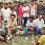 नहर निर्माण के दौरान हादसा, रोड रोलर ड्राइवर की मशीन से दबकर मौत