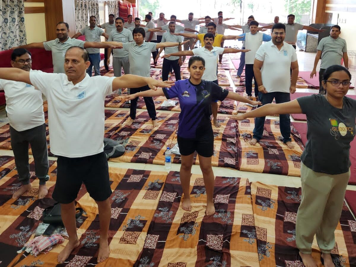 दामोदर घाटी निगम में अंतरराष्ट्रीय योग दिवस का भव्य आयोजन दामोदर घाटी निगम में अंतरराष्ट्रीय योग दिवस का भव्य आयोजन
