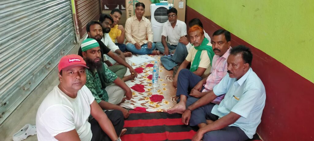 तीनपहाड़ में झामुमो की हुई बैठक,तीनपहाड़ को प्रखंड बनाने पर जोर