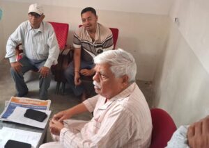 सतबरवा:किसानों ने सांसद विष्णु दयाल राम से की मुलाकात, समस्याओं के समाधान का मिला आश्वासन