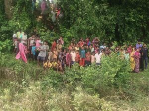 बोरियो पुलिस ने पत्थरघट्टा सिमड़ा नदी से एक युवक की लाश बरामद किया