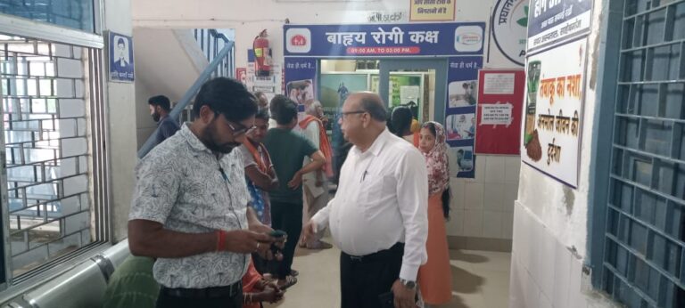 सीएस ने सदर अस्पताल का किया औचक निरीक्षण, दिए निर्देश
