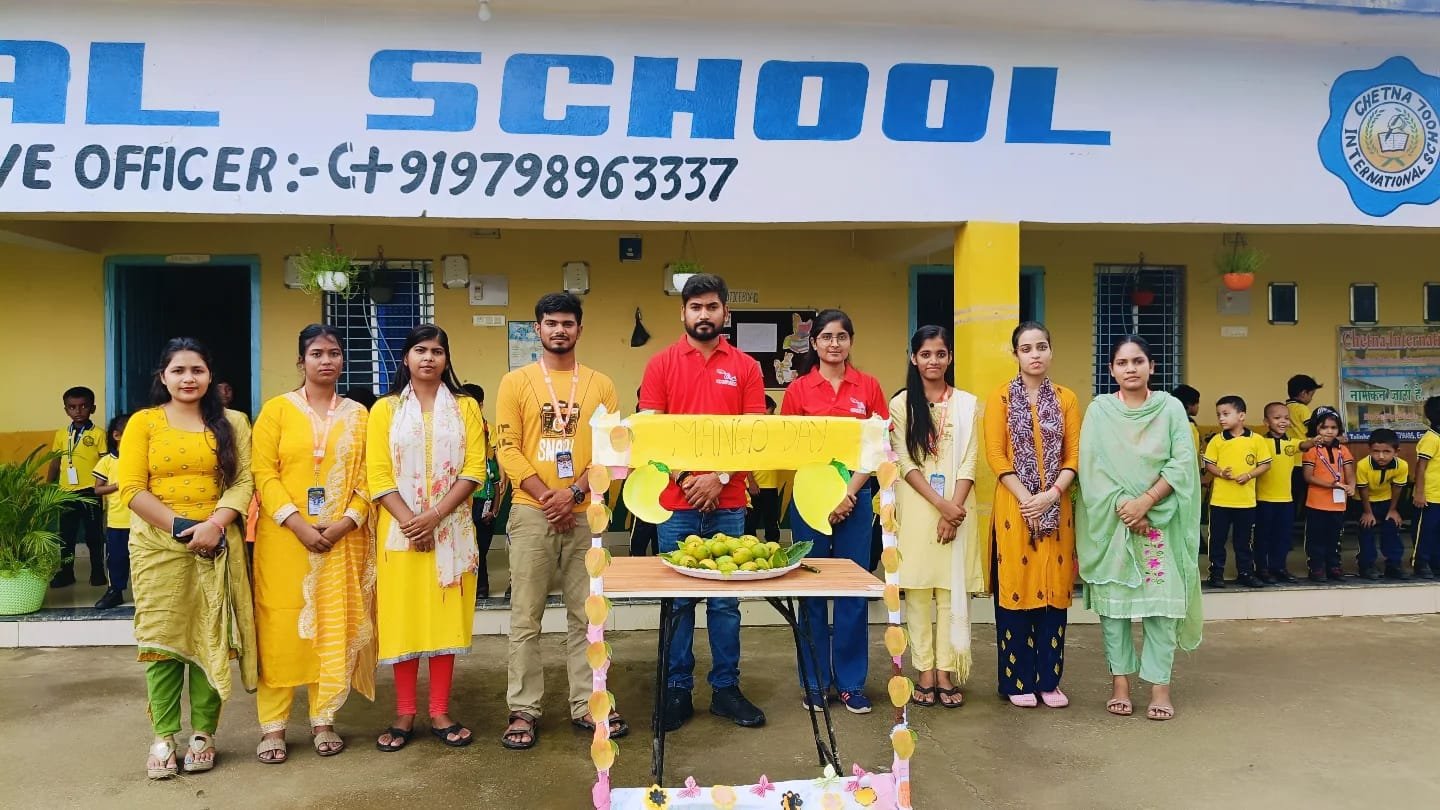चेतना इंटरनेशनल स्कूल में बच्चों ने हर्षोल्लास से मनाया ‘मांगो डे’