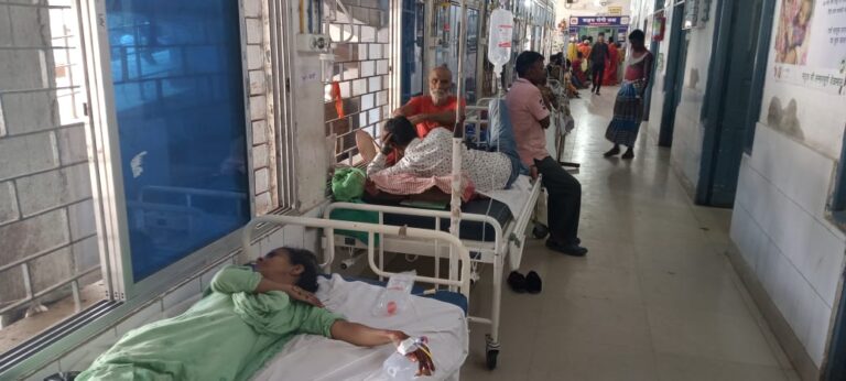 बरहरवा: उमस भरी गर्मी में डिहाइड्रेशन के बढ़ते मामले, तीन घंटे में दर्जन भर मरीज भर्ती