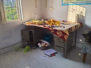 धोबी झरना स्थित योगभवन में चोरी, हजारों के सामान ले उड़े चोर