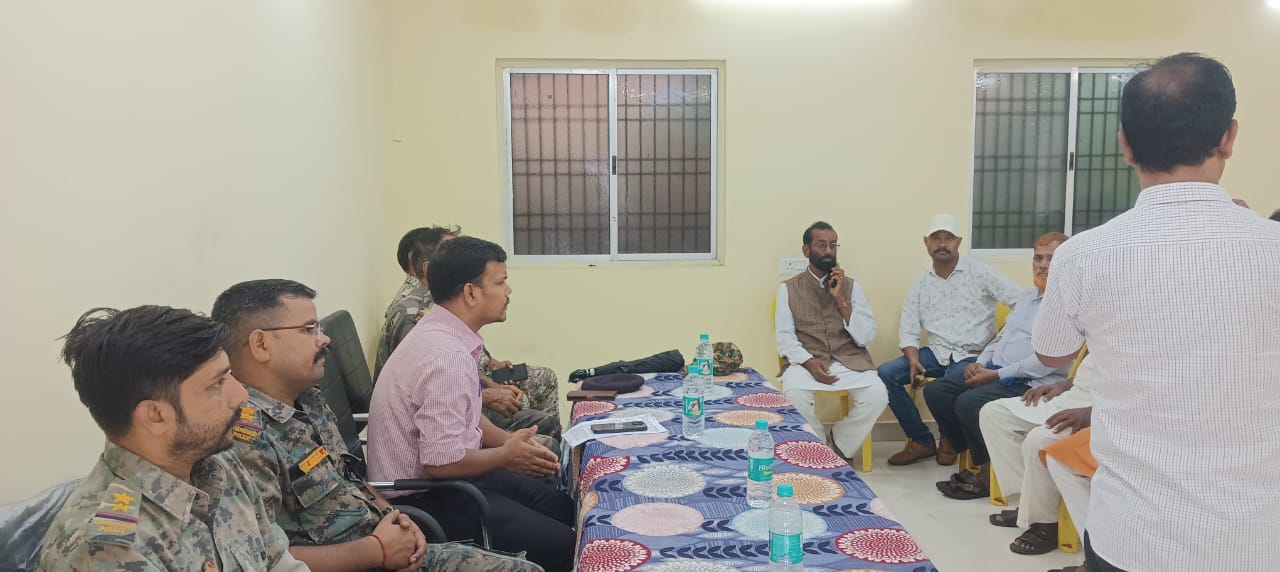 मनिका थाना में मोहर्रम को लेकर शांति समिति की बैठक सम्पन्न