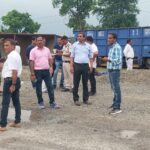 बरहड़वा रैक लोडिंग लोवर प्वाइंट पर मालगाड़ी की बड़ी दुर्घटना, 20 बॉक्स वैगन, रेल पटरी व मास्ट बिजली खंभे छतिग्रस्त