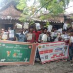 समसपुर पंचायत में फसल बीमा पाठशाला का आयोजन