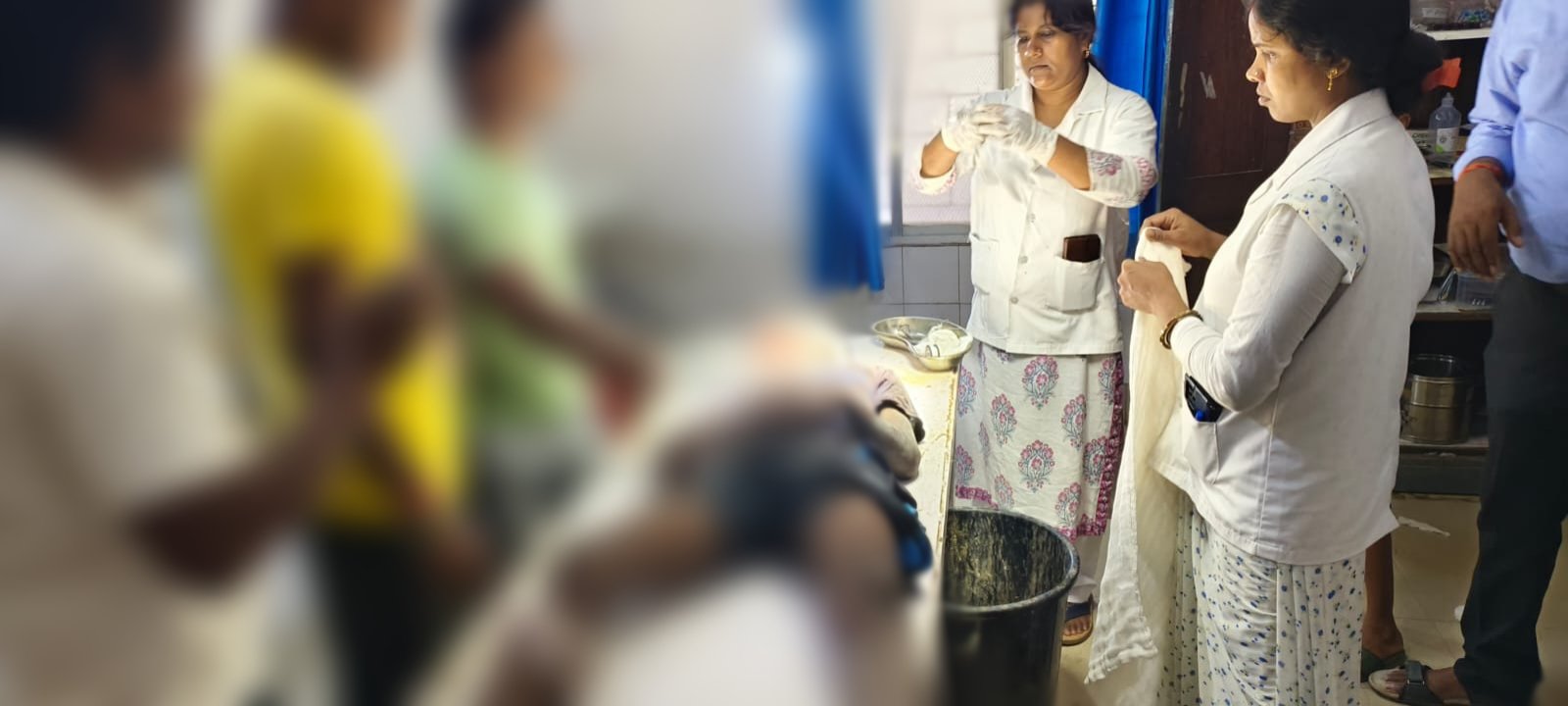 बरहरवा:दीवार ढहने से किशोर गंभीर रूप से घायल